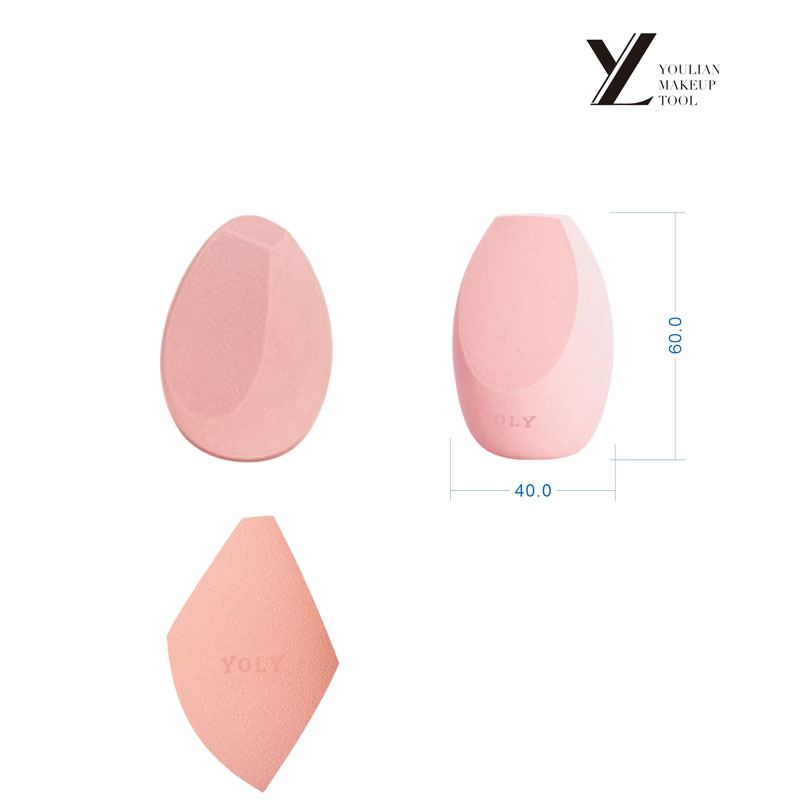 PU SPONGE de maquiagem chanfrada
